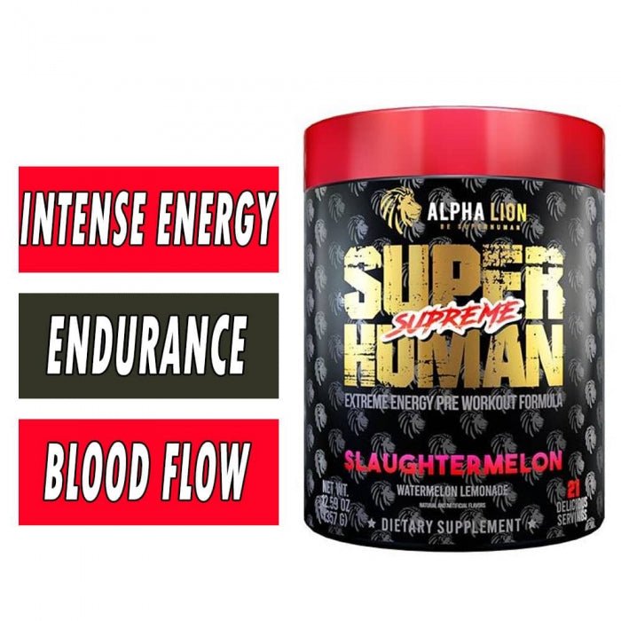 Elevate Your Workouts with Alpha Lion SuperHuman Supreme PreWorkout