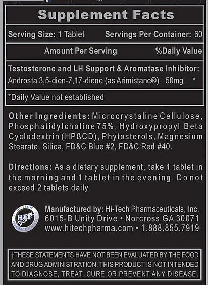 Arimistane by Hi Tech - Nutrition World