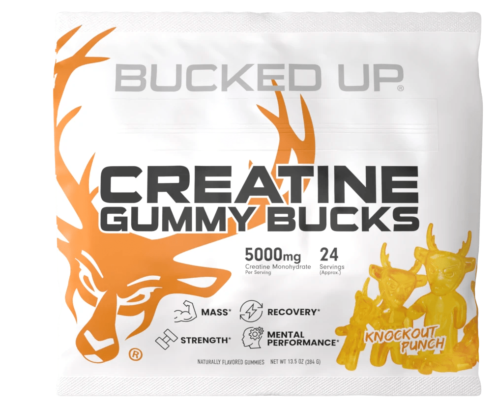Bucked Up Creatine Gummies - Nutrition World