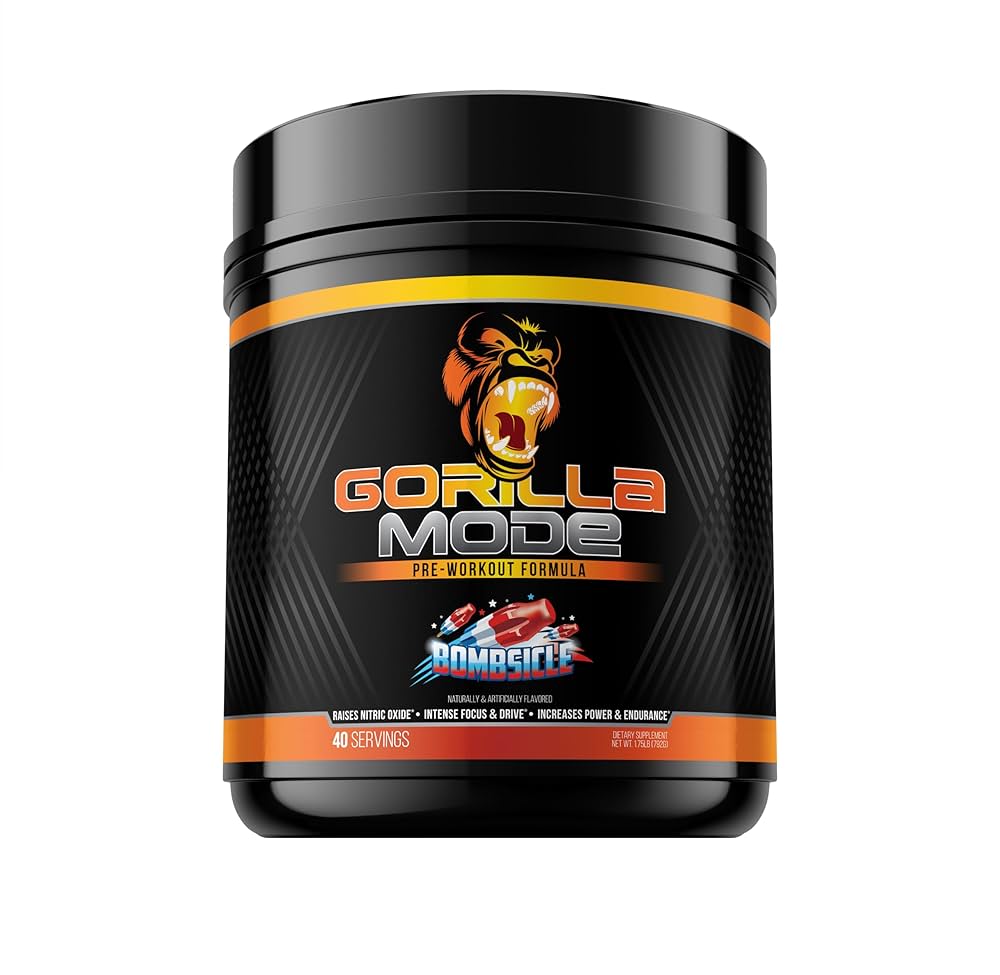 Gorilla Mind – Gorilla Mode Pre - Workout - Nutrition World