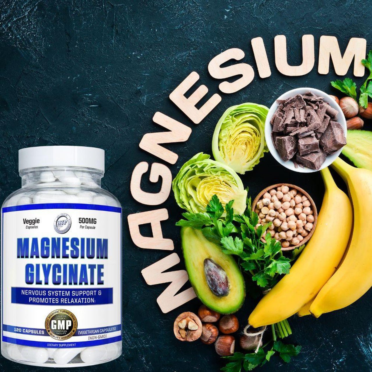 Hi Tech Magnesium Glycinate - Nutrition World