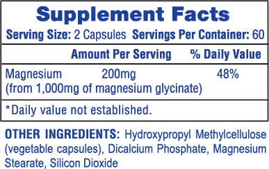 Hi Tech Magnesium Glycinate - Nutrition World