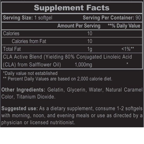 HiTech CLA - 1000 90ct - Nutrition World