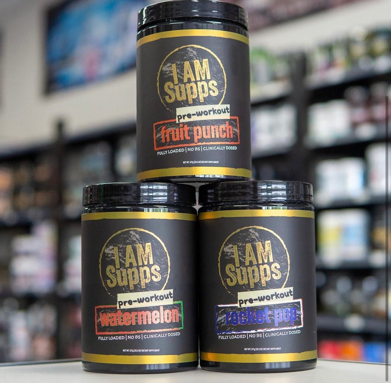 I Am Supps Preworkout - Nutrition World