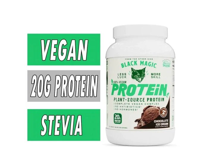 BLACK MAGIC VEGAN PROTEIN - Nutrition World