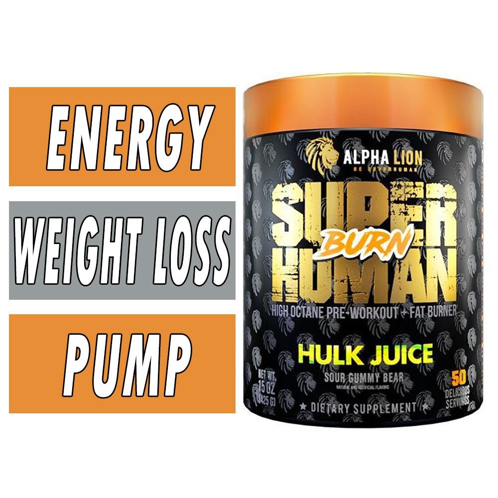 Alpha Lion SuperHuman Burn Pre-Workout - Nutrition World