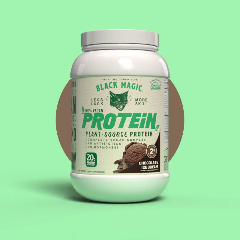 Elevate Your Nutrition with BLACK MAGIC VEGAN PROTEIN: - Nutrition World