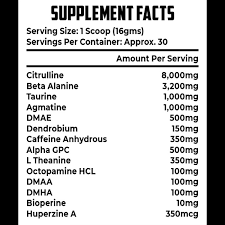 Force of Nature Pre - Workout - Nutrition World
