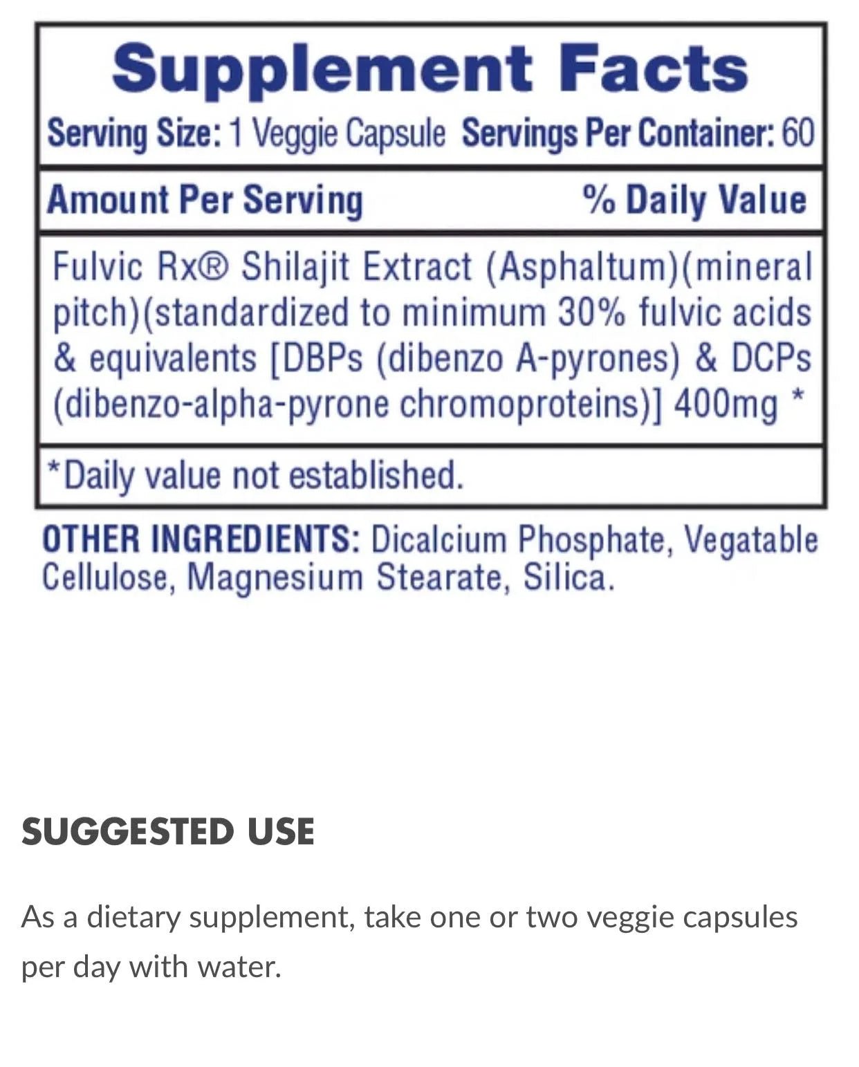 Hi Tech Shilajit Extract - Nutrition World