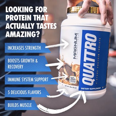 Magnum Quattro Protein - Nutrition World