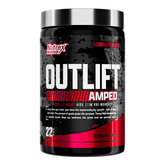 Nutrex Outlift Amped Pre - Workout - Nutrition World