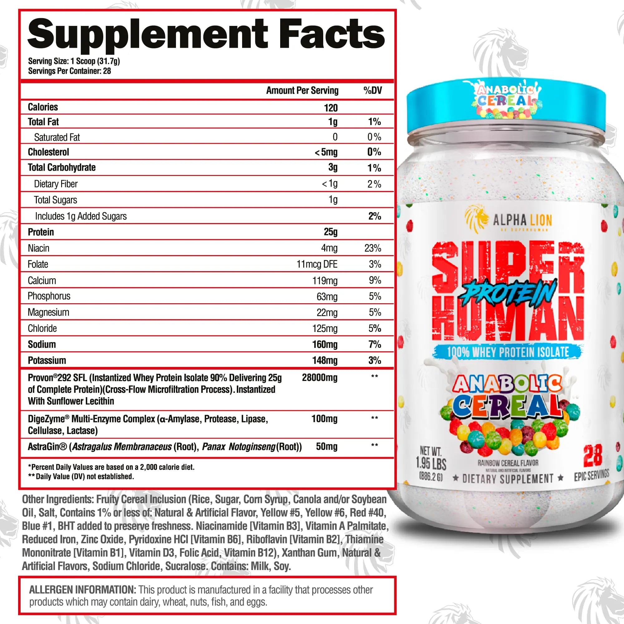 Alpha Lion Super Human Protein Powder - Protein Powder - Nutrition World