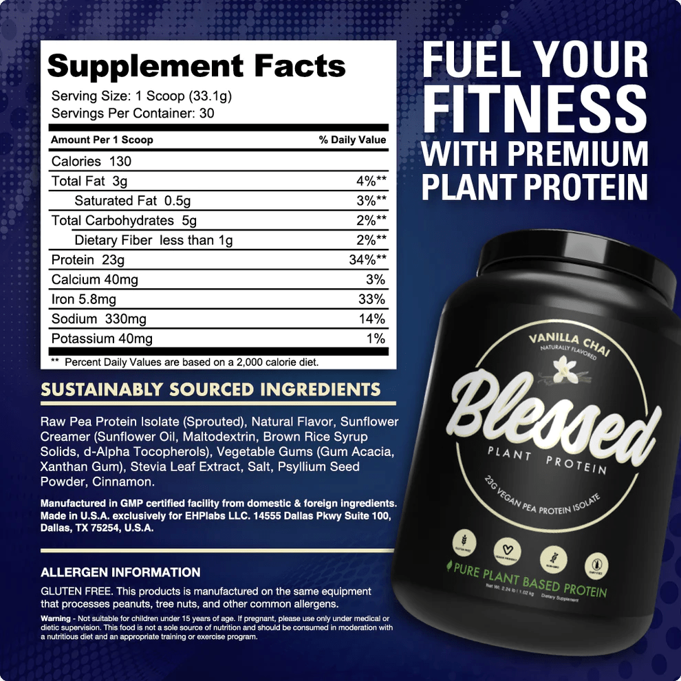 Blessed Plant-Based Protein - Nutrition World