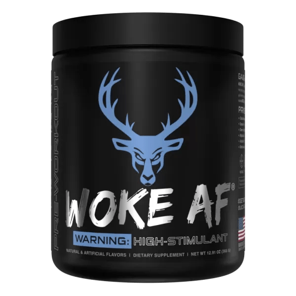 Bucked Up Woke AF High Stimulant Pre Workout 30 Servings