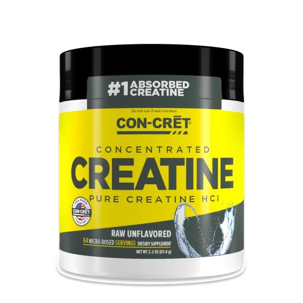 CON-CRET® Patented Creatine HCl® Powder - Unflavored - 1.7 oz