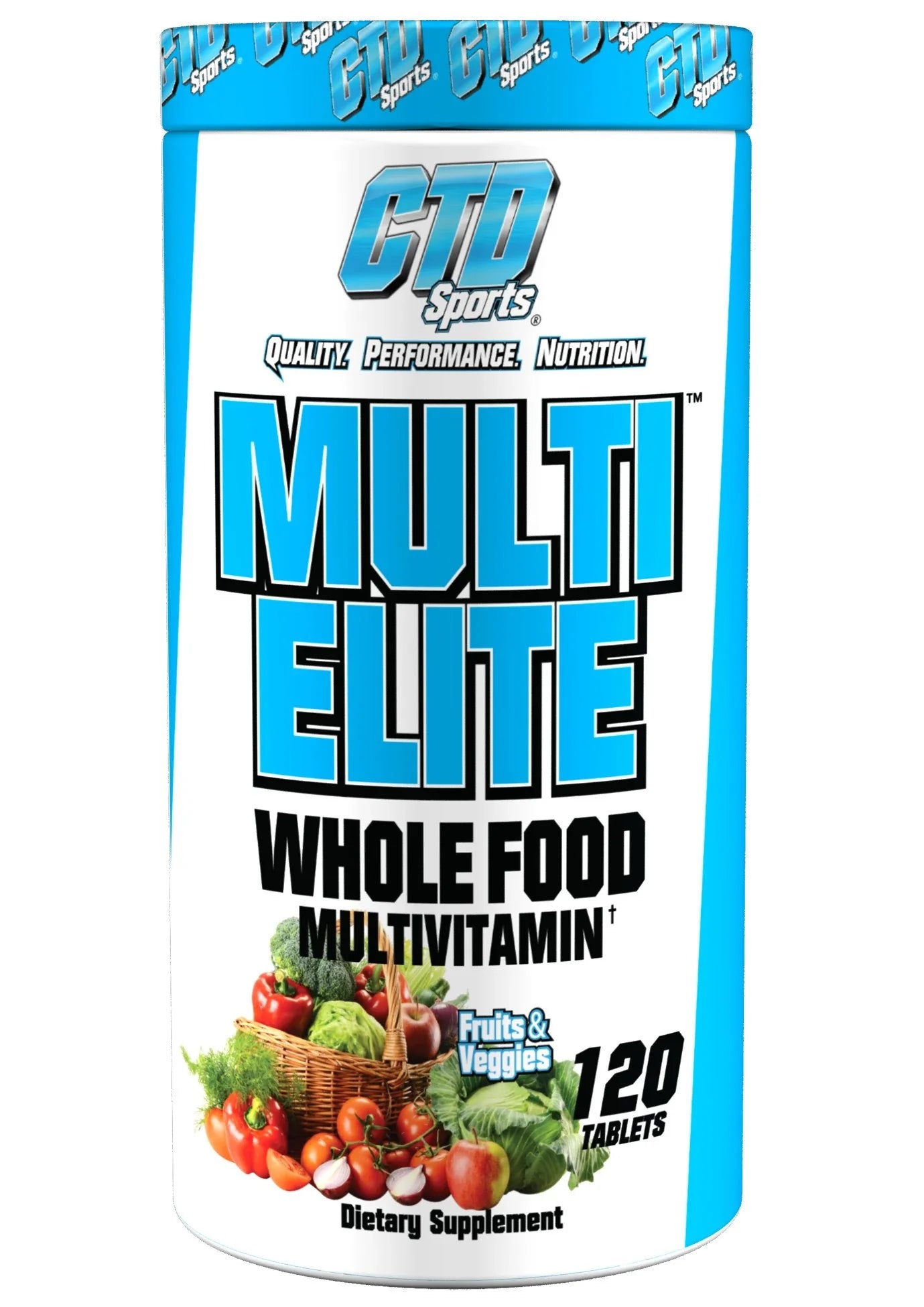 CTD Sports Multi Elite Whole Food Multivitamin