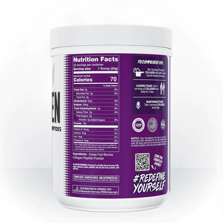 Finaflex Pure Collagen Unflavored - Nutrition World