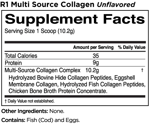 Rule 1 MULTI-SOURCE COLLAGEN - Nutrition World