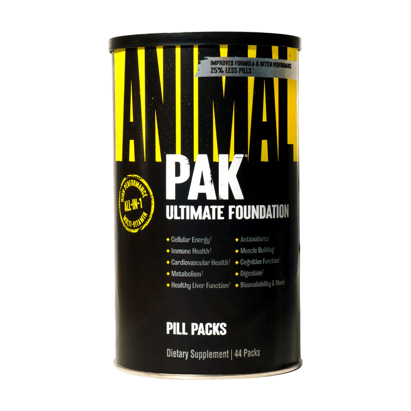 UNIVERSAL NUTRITION - ANIMAL PAK - 44 PACKS - Nutrition World